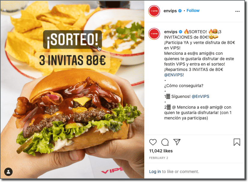 Sorteo Instagram Easypromos